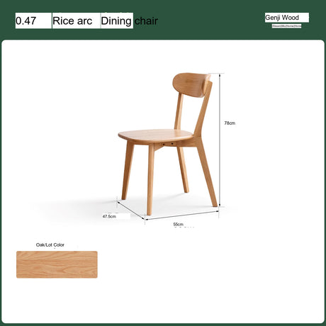 GENJI Hyun-Soo Scandinavian Natural Wood Highchair from GENJI