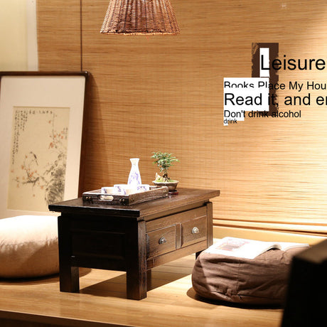 PAULOWNIA Haruki Elegant Solid Wood Coffee Table from PAULOWNIA