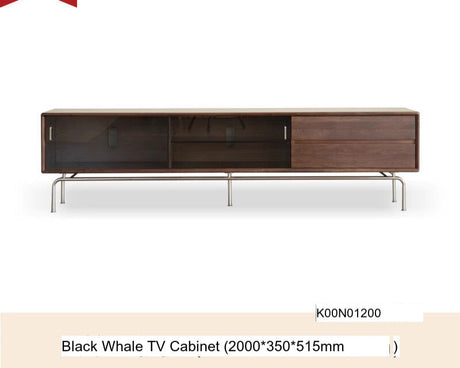 GENJI Amaterasu Sleek Modern Solid Wood TV Cabinet from GENJI