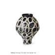 VAVINCI Zephyra Elegant Black Ceramic Vase from VAVINCI