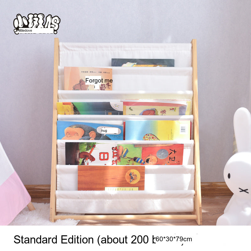 LITTLE DOVE Isolde Charming Natural Wood Bookshelf Storage System from LITTLE DOVE