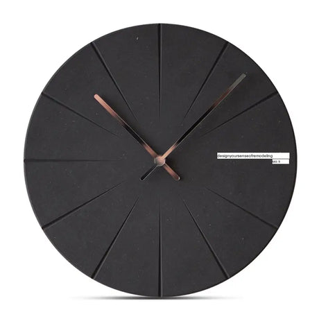 MANDELA Marlowe Modern Minimalist Family Hanging Clock from MANDELA