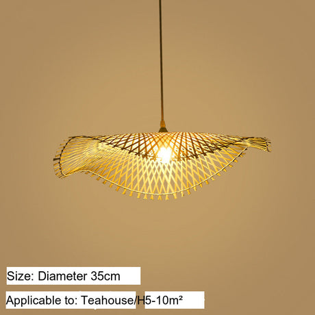 BOJI Azura Artisan Woven Ceiling Lamp from BOJI