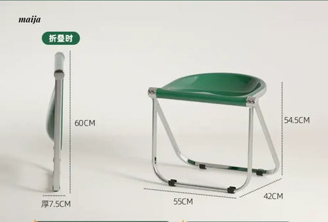 PUMPKIN BOX Foldable Acrylic Makeup Stool from PUMPKIN BOX