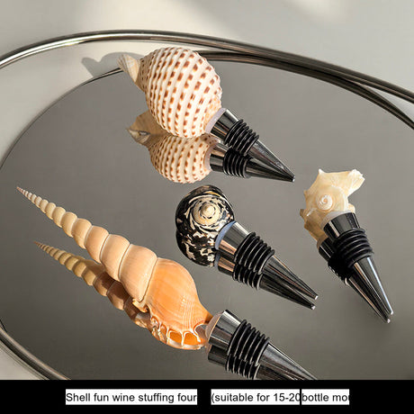 LIVETAI Marisol Elegant Natural Shell Champagne Stopper from LIVETAI