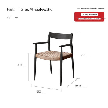 QUANMU Haruki Elegant Oak Dining Set from QUANMU