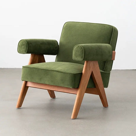 SOOGOOD Tamsin Tranquil Antique Wood Designer Living Room Chair from SOOGOOD
