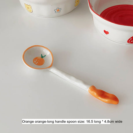 MI XIAOXIAO Haruka Artisan Hand-Painted Spoon Set from MI XIAOXIAO