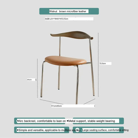 ABOUT WHITE Sapphira Elegant Retro Solid Wood Dining Chair from ABOUT WHITE
