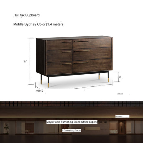 MOYU Isolde Vintage Nordic Storage Cabinet from MOYU