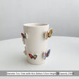 LIVETAI Sapphira Elegant Ceramic Butterfly Mug from LIVETAI