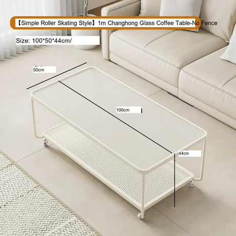 XIMIKA Alhambra Modern Minimalist Steel-Based Coffee Table from XIMIKA
