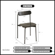 NIYE Santiago Minimalist Backrest Dining Chair from NIYE