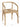 GENJI Kintaro Rustic Elegant Solid Wood Dining Chair from GENJI