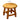 BAIYA SHUNAN Minato Ecological Wooden Changing Stool from BAIYA SHUNAN