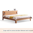 GENJI Miyamoto Solid Wood Nordic Double Bed - Luminous Oak Design from GENJI