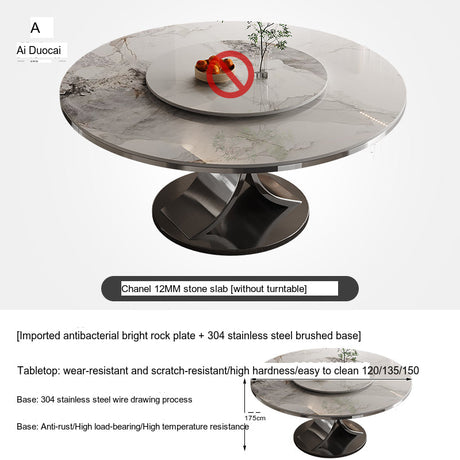 Seaton Lazy Susan Dining Table from MODENG