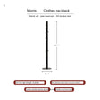 TELLS Callidora Elegant Solid Wood Vertical Coat Rack Storage Hanger from TELLS