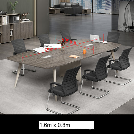 MUTINI Oliver Simple Modern Curved Conference Table Set from MUTINI