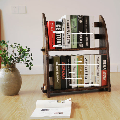 PAULOWNIA Isobel Eco-Friendly Wooden Small Bookshelf from PAULOWNIA