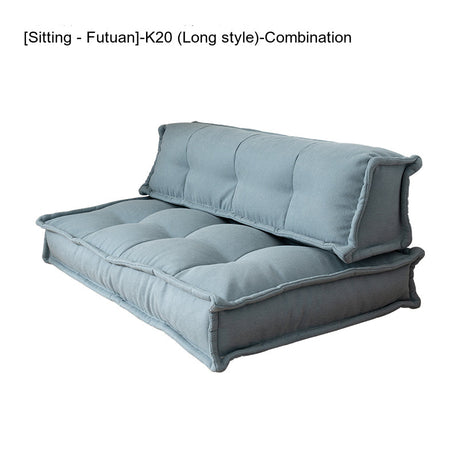 PULI Akihiro Premium Leather Cushioned Futon from PULI