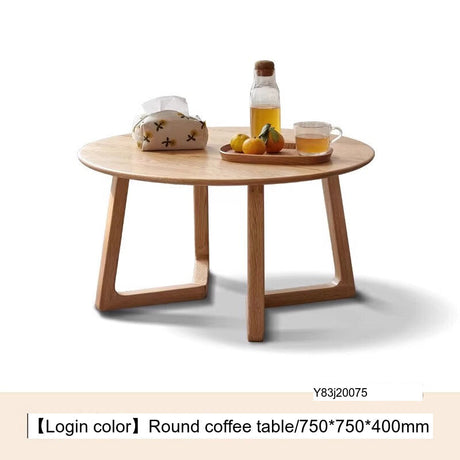 GENJI Amaya Elegant Modern Round Coffee Table from GENJI