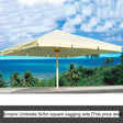 ZIYE Santiago Versatile Large Patio Umbrella from ZIYE