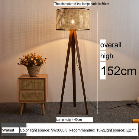 MAILANG Takayama Elegant Retro Bamboo Floor Light from MAILANG