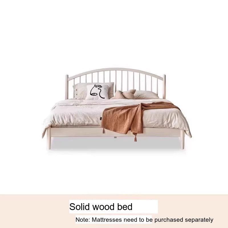 GENJI Ishikawa Elegant Solid Wood Bed from GENJI