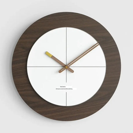 MANDELA Elysia Sleek Minimalist Luxury Wall Clock from MANDELA