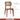 RATTAN FURNITURE Isolde Simple Elegant Dining Chair from RATTAN FURNITURE