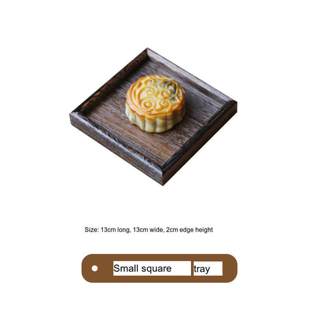 PAULOWNIA Hiroshi Modern Japanese Solid Wood Tea Tray Set from PAULOWNIA