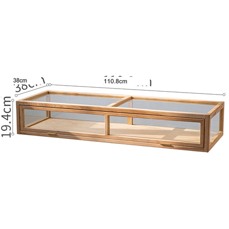 JUHAN Kael Durable Wooden Glass Display Cabinet from JUHAN