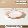 MH Isolde Chic Elegant Dinner Plate Tableware from MH