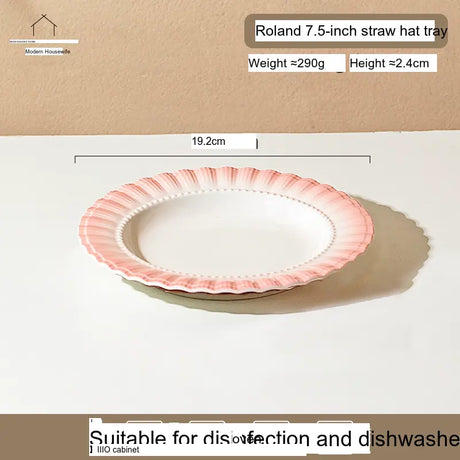 MH Isolde Chic Elegant Dinner Plate Tableware from MH