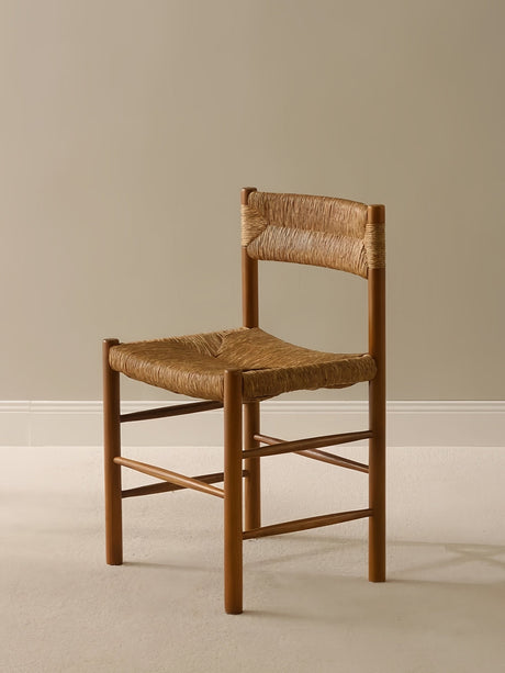 GENJI Haruki Minimalist Vintage Rattan Dining Chair from GENJI