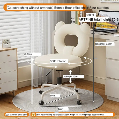 XIMIKA Isolde Ergonomic Stylish Office Chair from XIMIKA
