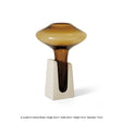 VAVINCI Candelaria Exquisite Brown Glass Vase from VAVINCI