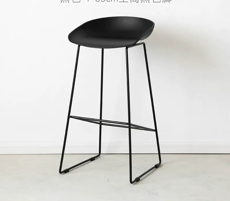 LAIMO Beatrix Sleek Modern Tall Bar Stool from LAIMO