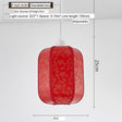 BOJI Kiyomizu Elegant Natural Wood Lantern - Antique Ceiling Lamp from BOJI