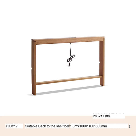 GENJI Kiyoshi Elegant Solid Wood Multi-Functional Wall Shelf from GENJI