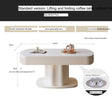 QUANMU Isadora Compact Dual-Use Café Table from QUANMU