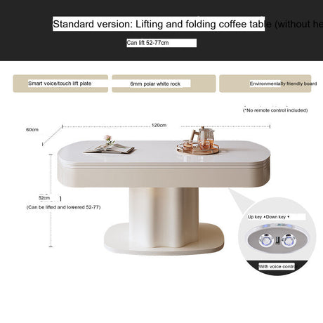 QUANMU Isadora Compact Dual-Use Café Table from QUANMU