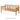 BAIYA SHUNAN Yamaguchi Elegant Natural Wooden Double Sofa from BAIYA SHUNAN