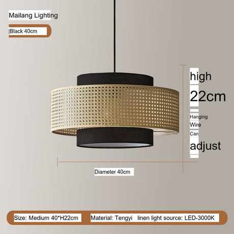 MAILANG Hiroshi Vintage Elegant Ceiling Lamp from MAILANG