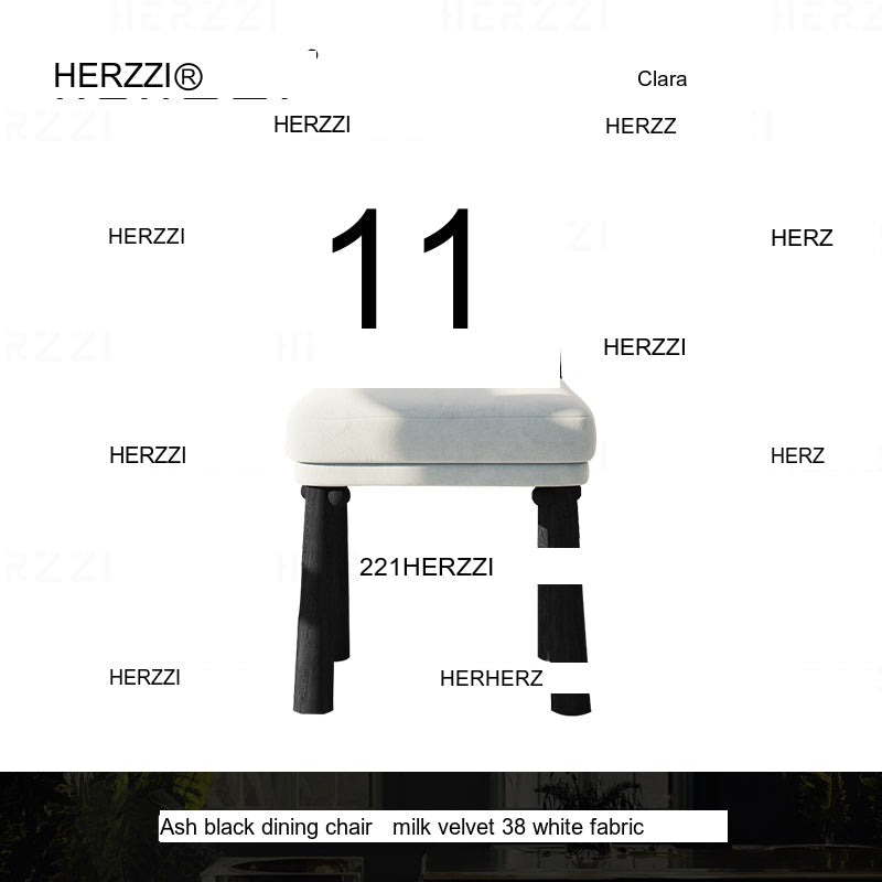 HERZZI Delphine Rustic Elegant Wood Dining Chair from HERZZI