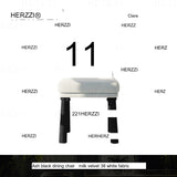 HERZZI Delphine Rustic Elegant Wood Dining Chair from HERZZI