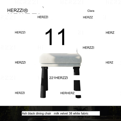 HERZZI Delphine Rustic Elegant Wood Dining Chair from HERZZI