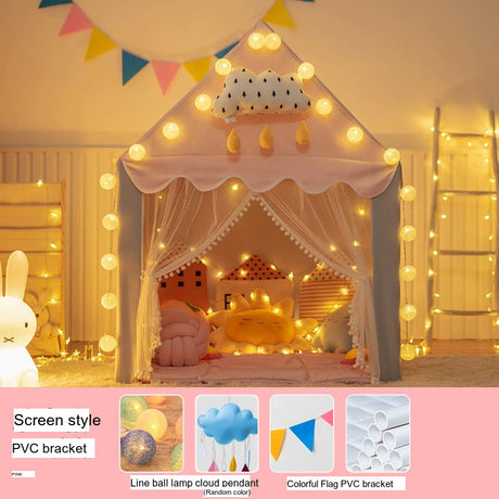 LITTLE DOVE Elowen Enchanted Indoor Playhouse Tent from LITTLE DOVE
