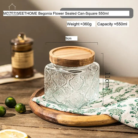 MH Zephyra Elegant Airtight Storage Jar from MH